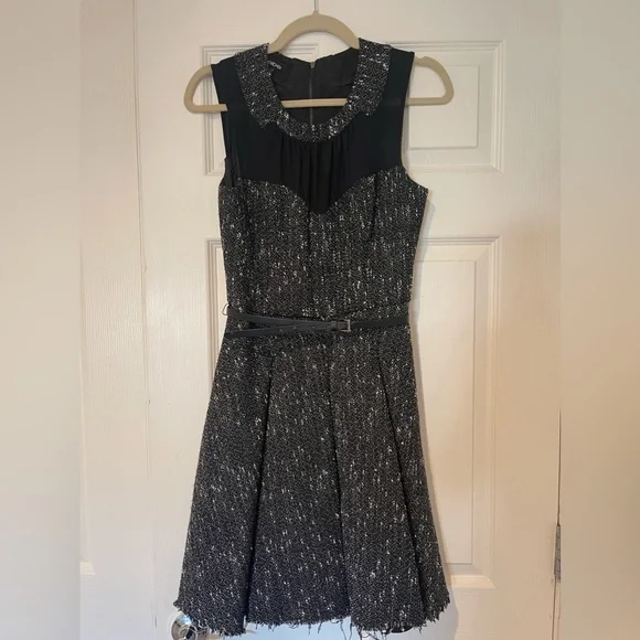 BEBE Angelina Tweed Dress - Picture 3 of 10